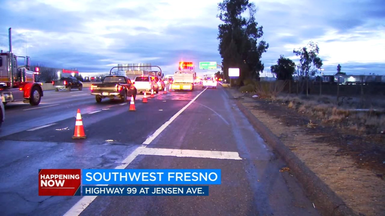 Pedestrian hit and killed by car on Highway 99 offramp in southwest
