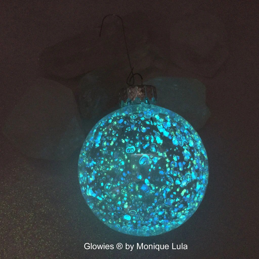 Glowies Glow Jewelry Galaxy Glow in the dark Christmas Tree Ornament