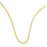 Real 10k Yellow Gold 3.5mm Franco Chain Necklace - 24