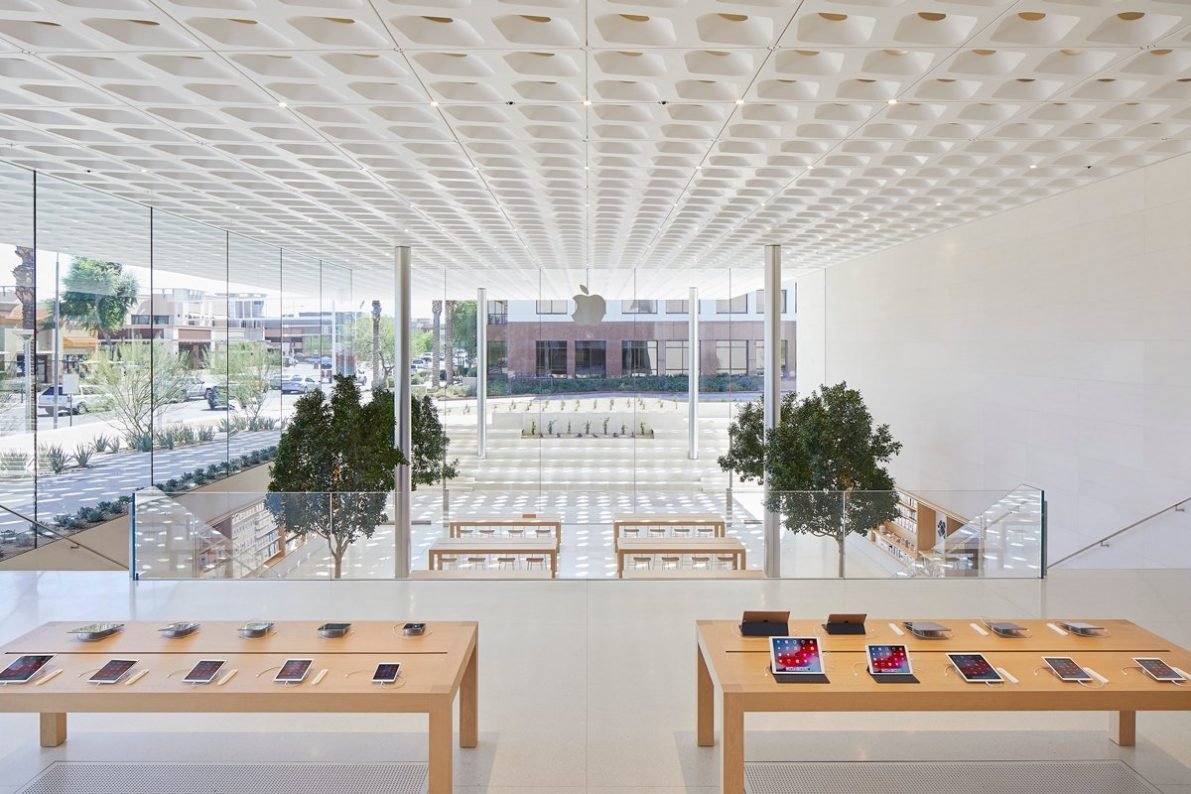 Prohlédněte si nejkrásnější Apple Store na světě, který získal