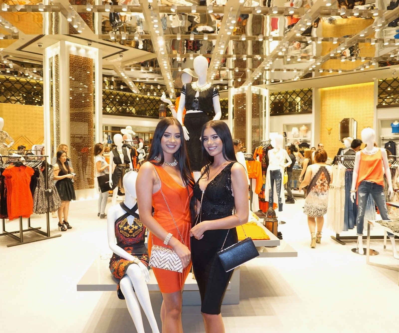 Bebe Relaunch event Dubai Mall Dubai mall, Launch event, Fashion
