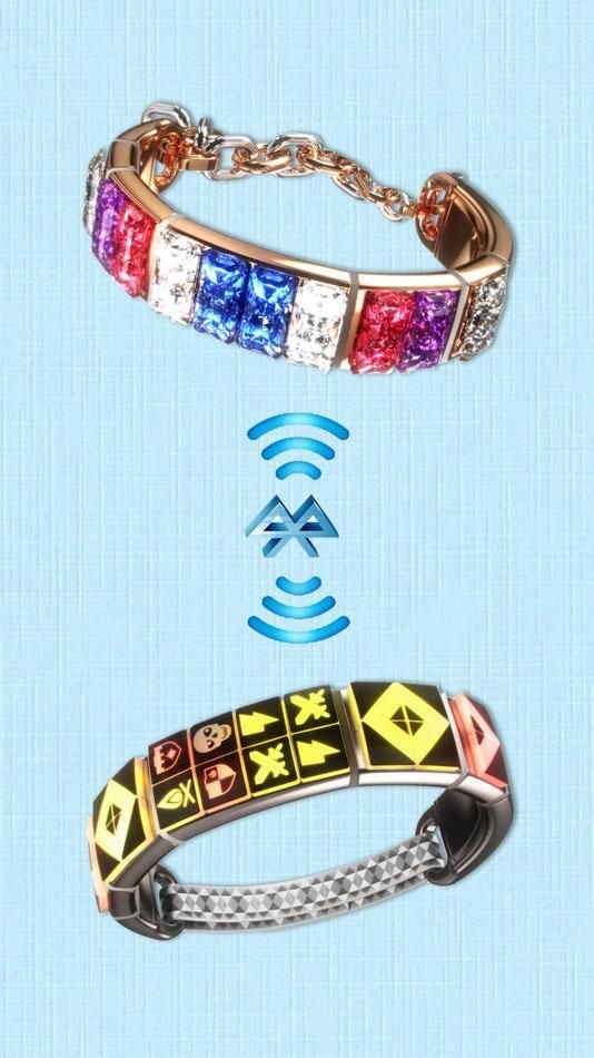 These friendship bracelets light up when your BFF is near Bff jewelry