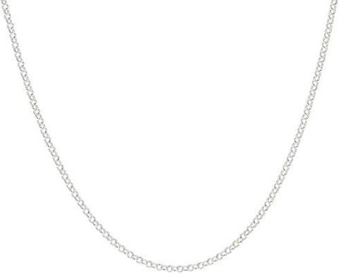 925 Sterling Silver 3.2mm Belcher Bead Rolo Chain - 18" 20" 24" Available