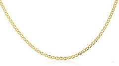 Women's 14K Yellow Gold 1.5mm Mariner Chain Necklace - 16" - 30" Available