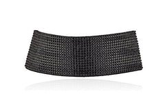 Black Velvet Rhinestone Choker and Adjustable Closer