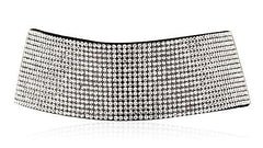 Clear Rhinestone Choker and Adjustable Closer