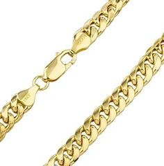 14k Gold 13.2mm Miami Cuban Hollow Chain