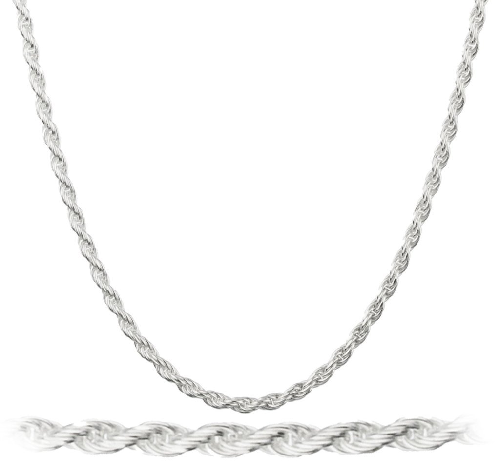 925 Italy Sterling Silver 2mm Rope...