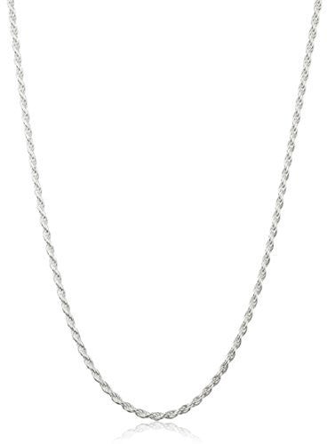 925 Italy Sterling Silver 2mm Rope...