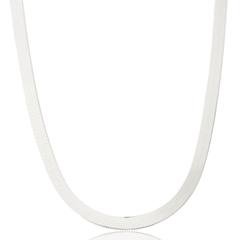 925 Sterling Silver 5mm Herringbone Chain