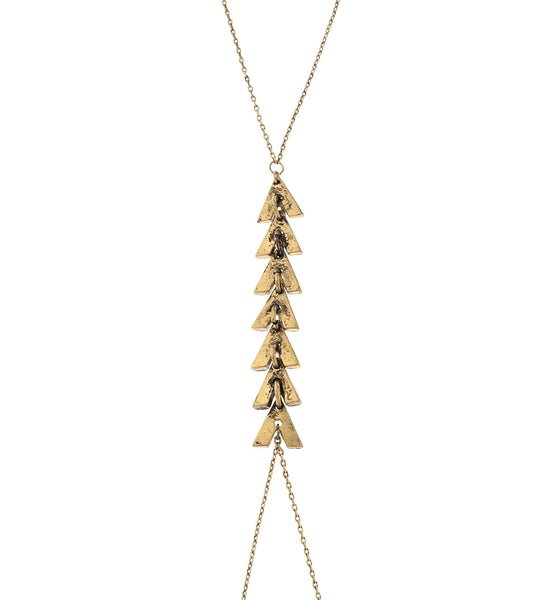 Center Chevron Multi 'V' Body Chain
