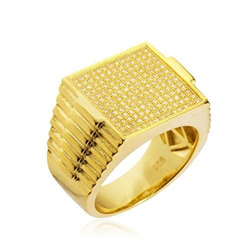 Real 925 Sterling Silver Square With...