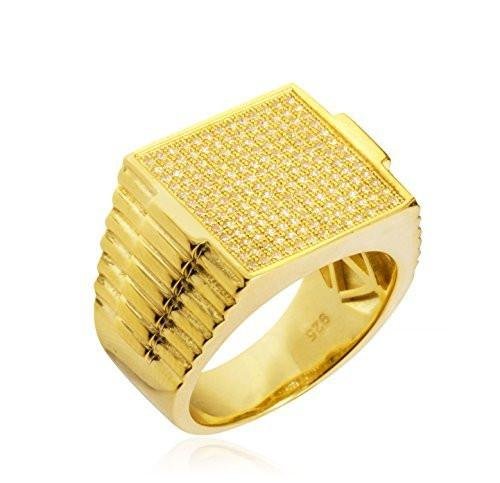 Real 925 Sterling Silver Square With...